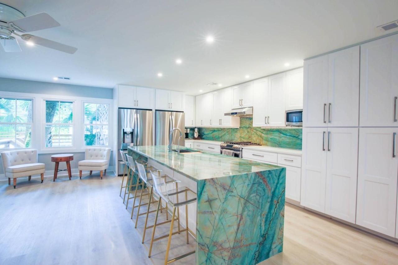 Just Beachy Villa ไอล์ออฟปาล์มส์ ภายนอก รูปภาพ
