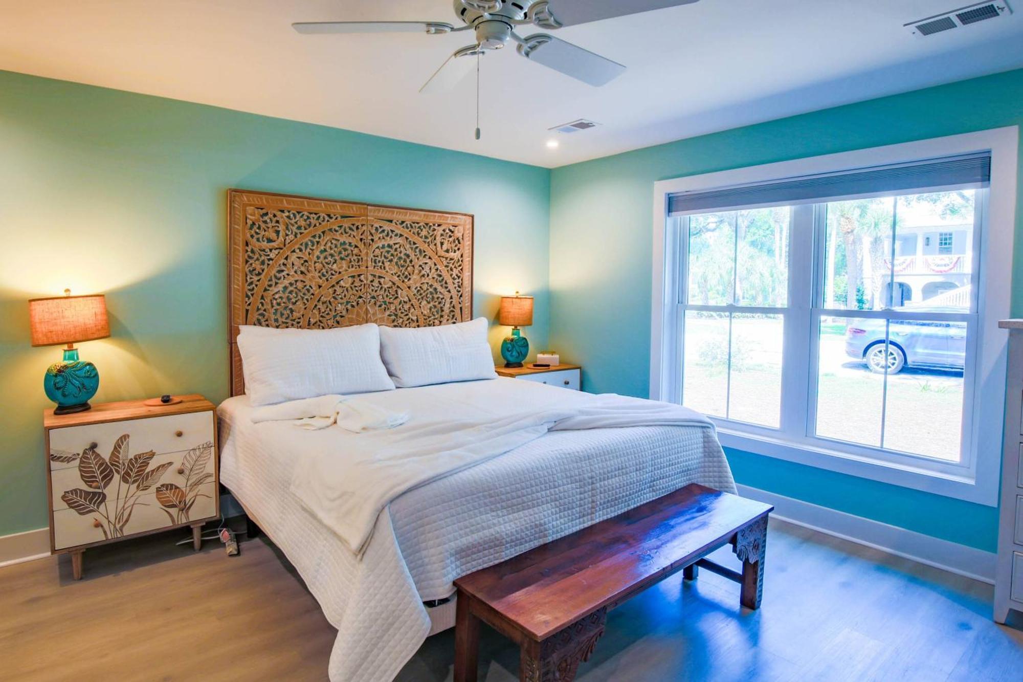Just Beachy Villa ไอล์ออฟปาล์มส์ ภายนอก รูปภาพ
